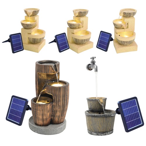 Solar powered water - water, fountain