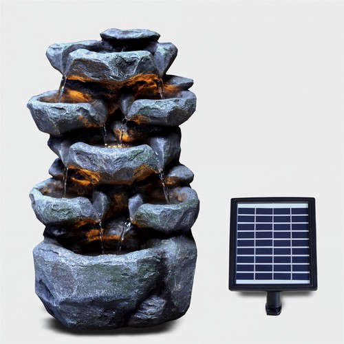 Solar water fountain - solar,