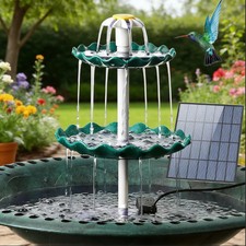 3.5W Solar Pump Bird Bath 3