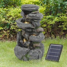 Multi-Tiers Rock LED Water