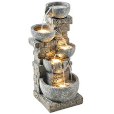 Outsunny 5 Tiers Outdoor Water