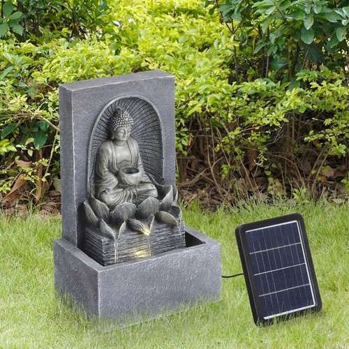 Water fountain feature solar - water,