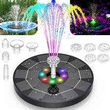 3W Led Solar Fountain With