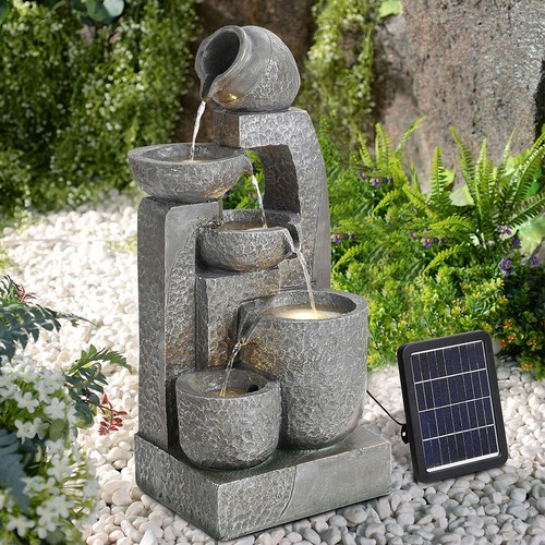 Solar powered bowls - 5, water