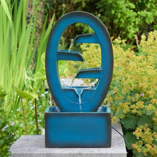 Solar power azure falls blue - azure,
