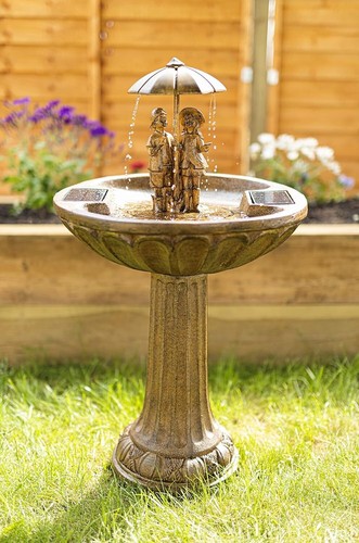 Water fountain solar garden - solar,